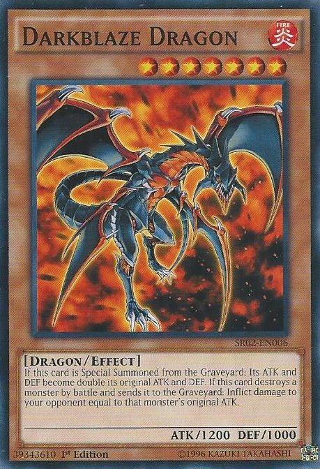 Darkblaze Dragon [SR02-EN006] Common | Pegasus Games WI