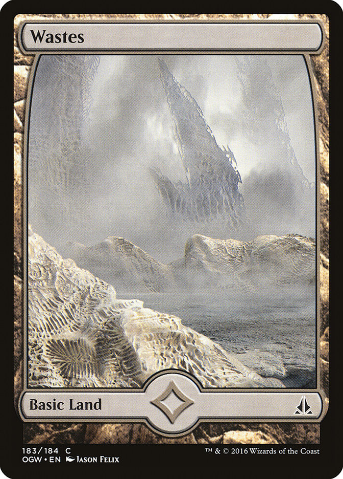 Wastes (183) (Full Art) [Oath of the Gatewatch] | Pegasus Games WI