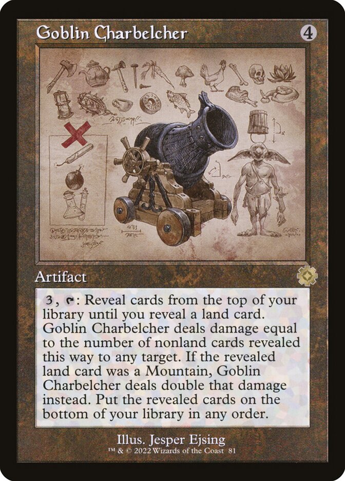 Goblin Charbelcher (Retro Schematic) [The Brothers' War Retro Artifacts] | Pegasus Games WI