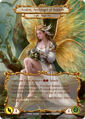 Figment of Rebirth // Avalon, Archangel of Rebirth (Marvel) [DTD009] (Dusk Till Dawn)  Cold Foil | Pegasus Games WI
