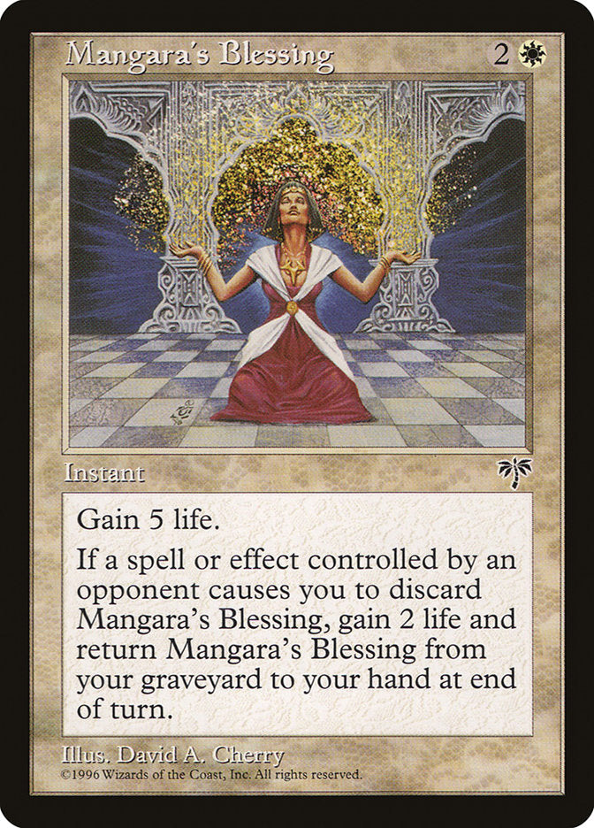 Mangara's Blessing [Mirage] | Pegasus Games WI