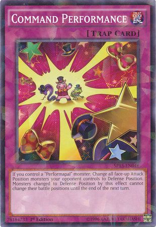 Command Performance [SP15-EN046] Shatterfoil Rare | Pegasus Games WI