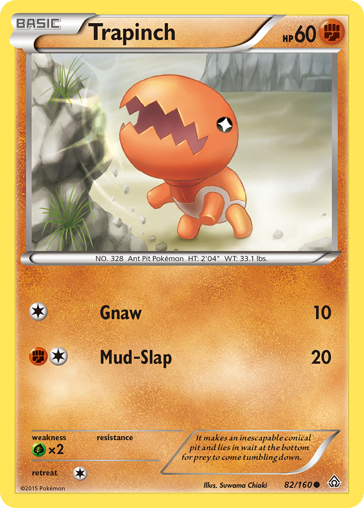 Trapinch (82/160) [XY: Primal Clash] | Pegasus Games WI