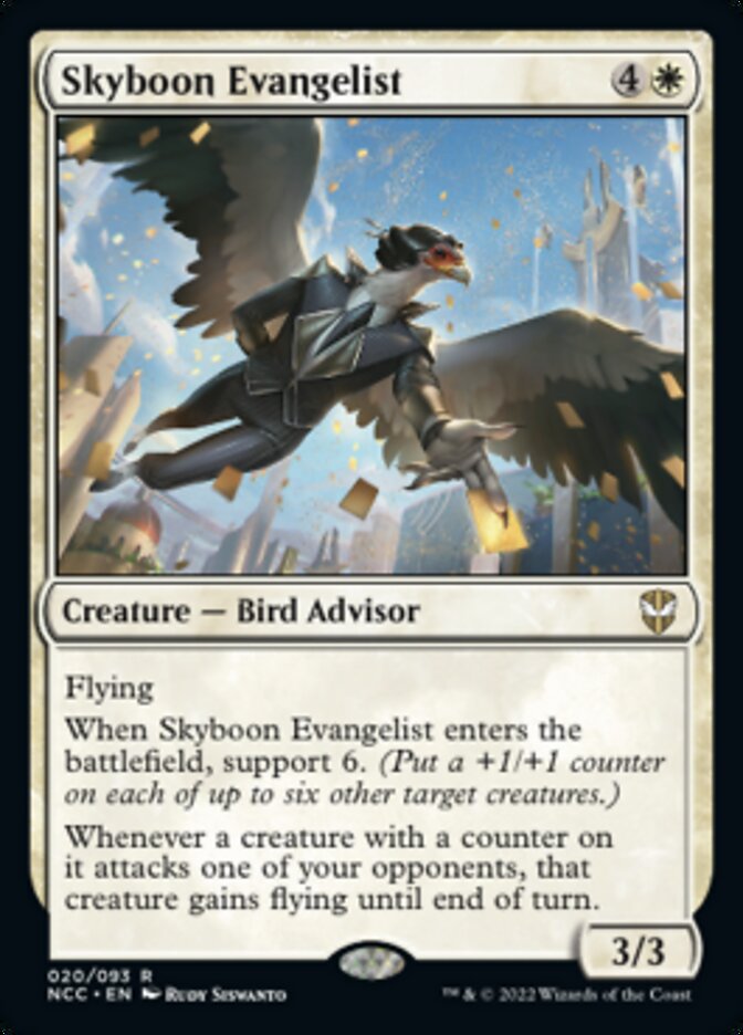 Skyboon Evangelist [Streets of New Capenna Commander] | Pegasus Games WI