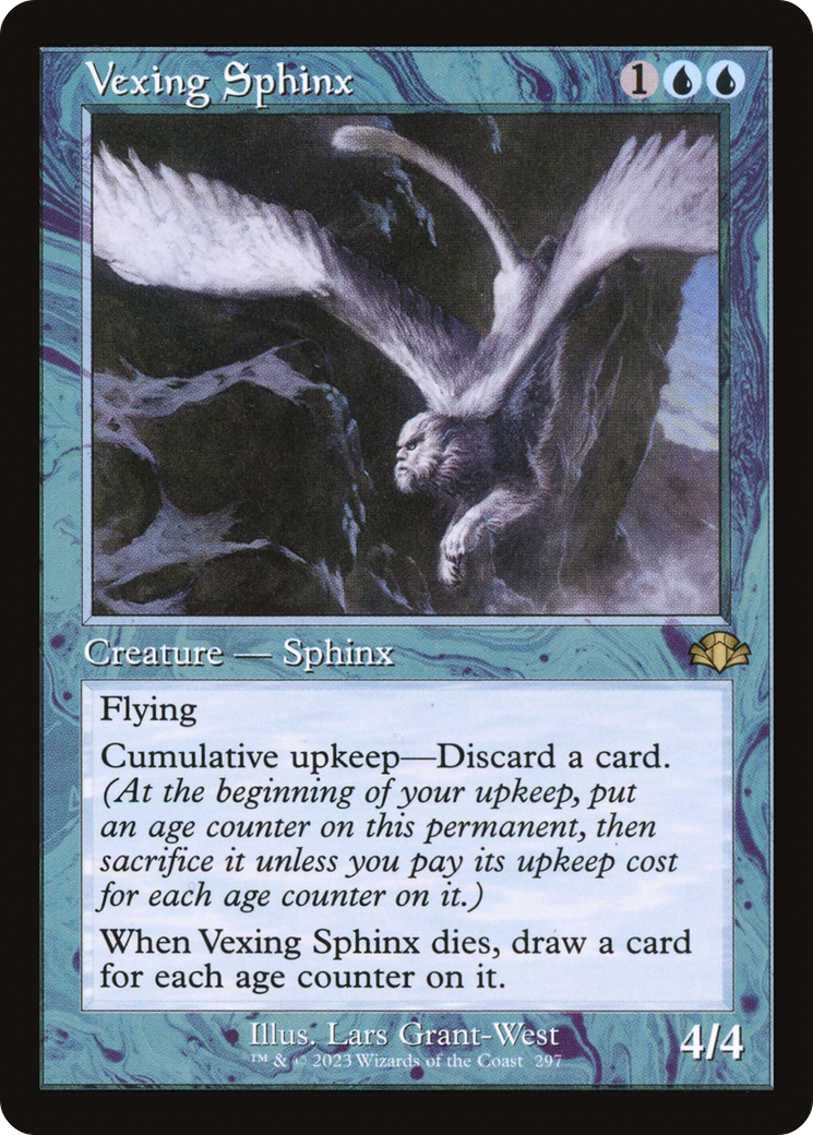 Vexing Sphinx (Retro) [Dominaria Remastered] | Pegasus Games WI