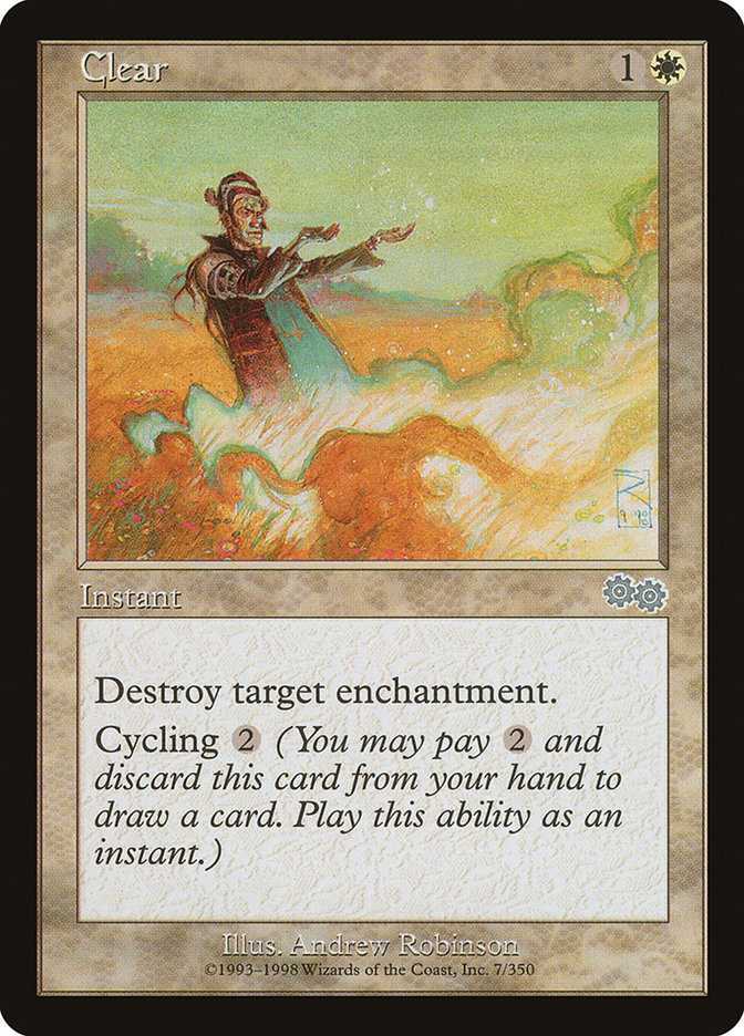 Clear [Urza's Saga] | Pegasus Games WI