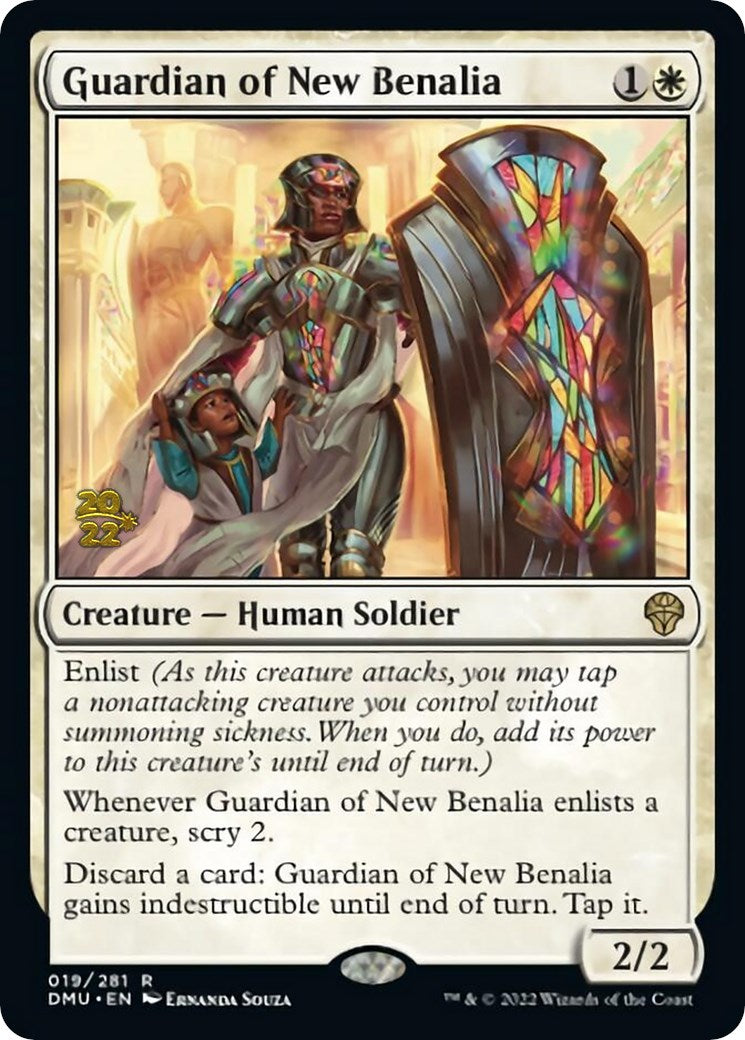 Guardian of New Benalia [Dominaria United Prerelease Promos] | Pegasus Games WI
