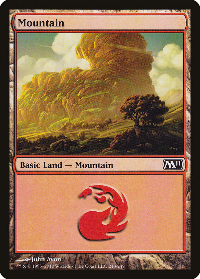 Mountain (243) [Magic 2011] | Pegasus Games WI