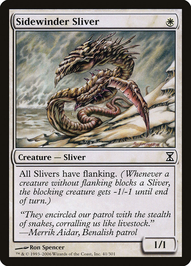 Sidewinder Sliver [Time Spiral] | Pegasus Games WI