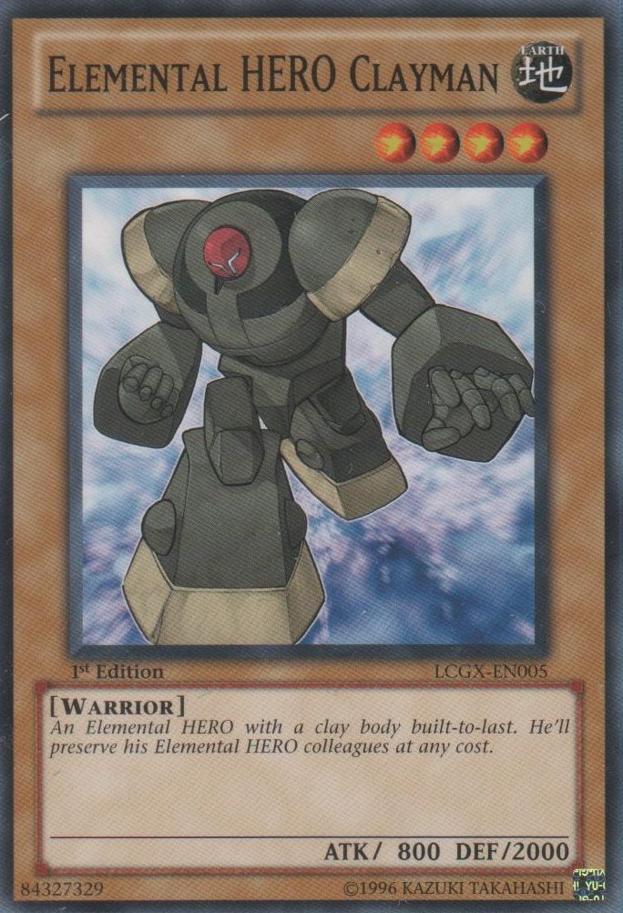 Elemental HERO Clayman [LCGX-EN005] Common | Pegasus Games WI