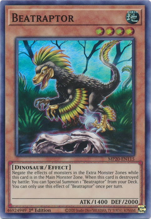 Beatraptor [MP20-EN115] Super Rare | Pegasus Games WI