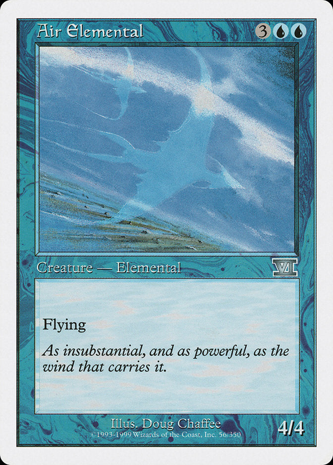 Air Elemental [Classic Sixth Edition] | Pegasus Games WI