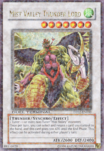 Mist Valley Thunder Lord [DT02-EN090] Ultra Rare | Pegasus Games WI