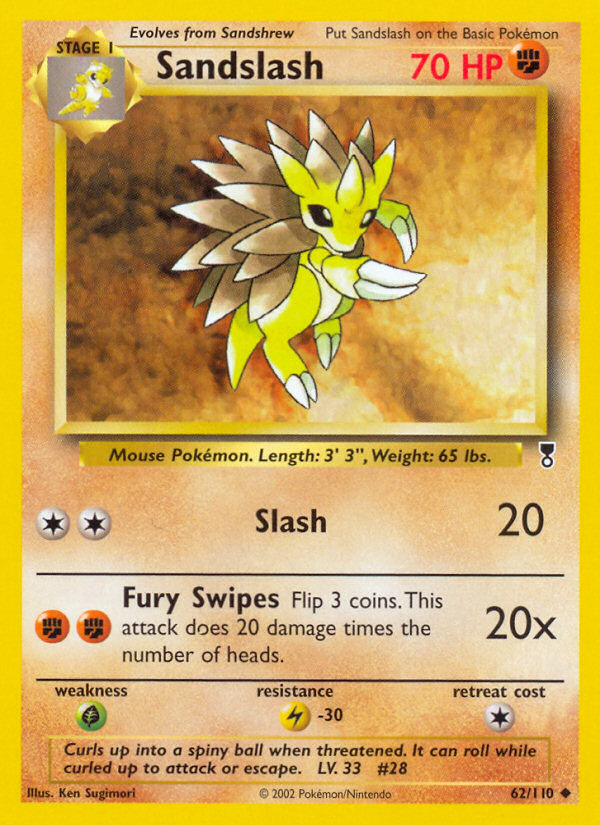 Sandslash (62/110) [Legendary Collection] | Pegasus Games WI