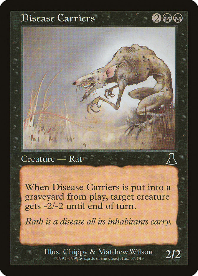 Disease Carriers [Urza's Destiny] | Pegasus Games WI