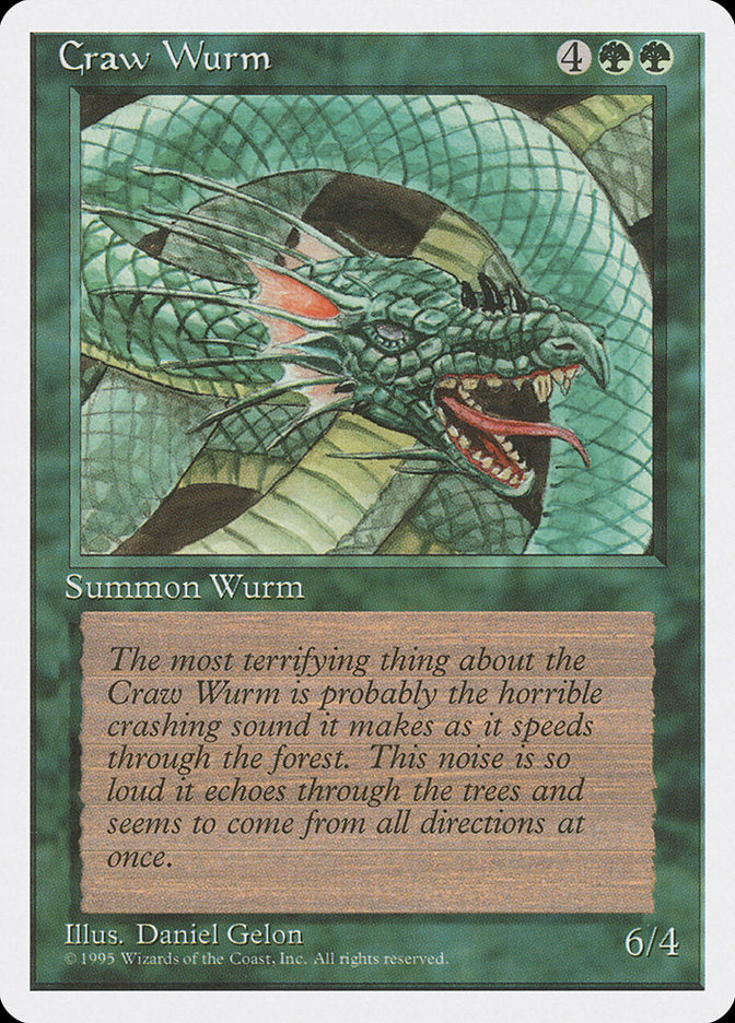 Craw Wurm [Fourth Edition] | Pegasus Games WI