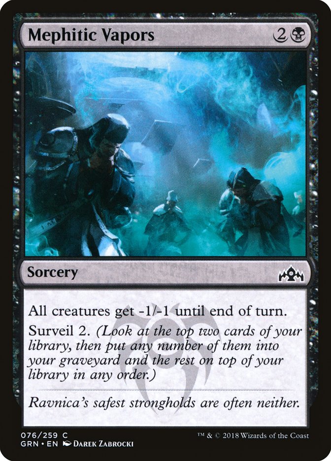 Mephitic Vapors [Guilds of Ravnica] | Pegasus Games WI