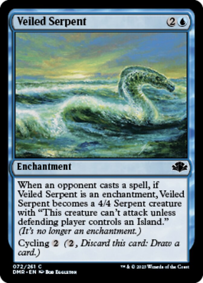 Veiled Serpent [Dominaria Remastered] | Pegasus Games WI