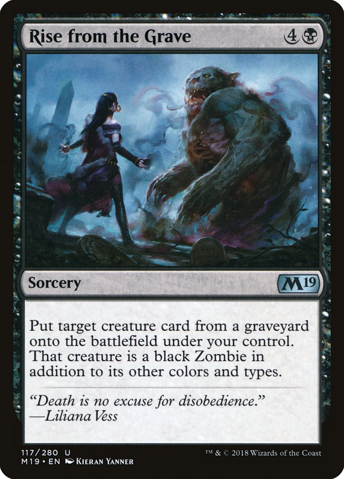 Rise from the Grave [Core Set 2019] | Pegasus Games WI