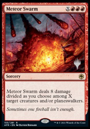 Meteor Swarm (Promo Pack) [Dungeons & Dragons: Adventures in the Forgotten Realms Promos] | Pegasus Games WI
