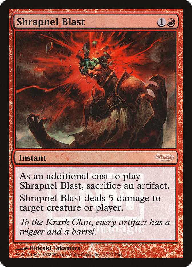 Shrapnel Blast [Friday Night Magic 2008] | Pegasus Games WI