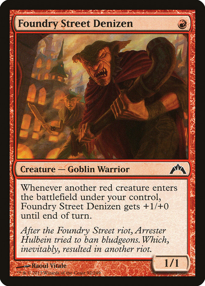 Foundry Street Denizen [Gatecrash] | Pegasus Games WI