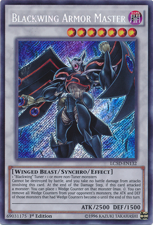 Blackwing Armor Master [LC5D-EN132] Secret Rare | Pegasus Games WI