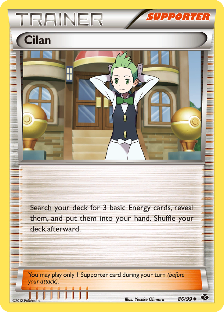 Cilan (86/99) [Black & White: Next Destinies] | Pegasus Games WI