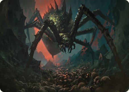 Shelob, Child of Ungoliant Art Card [The Lord of the Rings: Tales of Middle-earth Art Series] | Pegasus Games WI