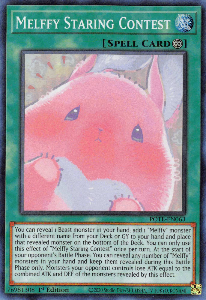 Melffy Staring Contest [POTE-EN063] Super Rare | Pegasus Games WI