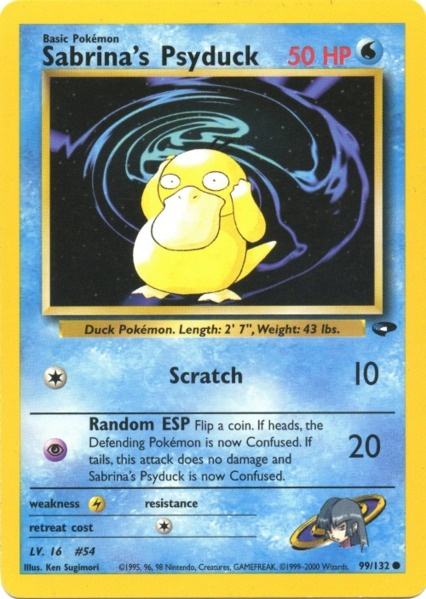 Sabrina's Psyduck (99/132) [Gym Challenge Unlimited] | Pegasus Games WI