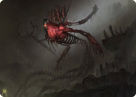 Drivnod, Carnage Dominus Art Card [Phyrexia: All Will Be One Art Series] | Pegasus Games WI