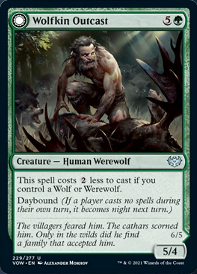 Wolfkin Outcast // Wedding Crasher [Innistrad: Crimson Vow] | Pegasus Games WI