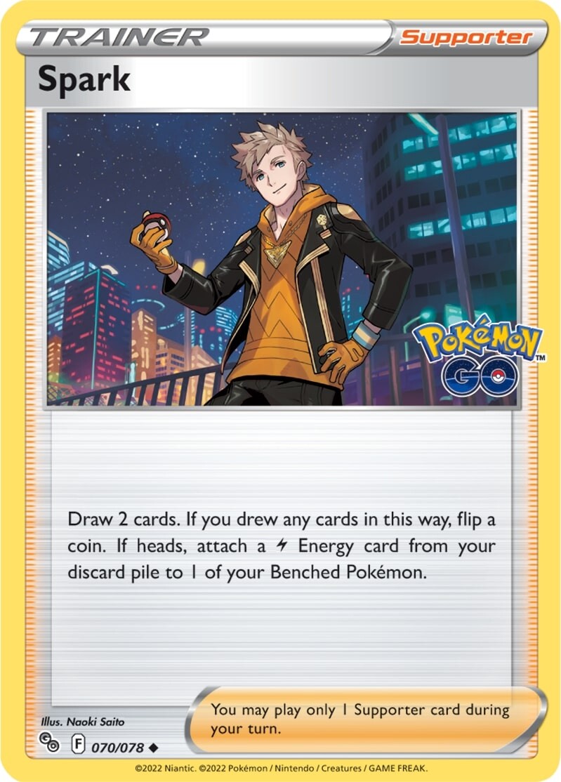 Spark (070/078) [Pokémon GO] | Pegasus Games WI