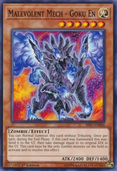 Malevolent Mech - Goku En [SR07-EN006] Common | Pegasus Games WI