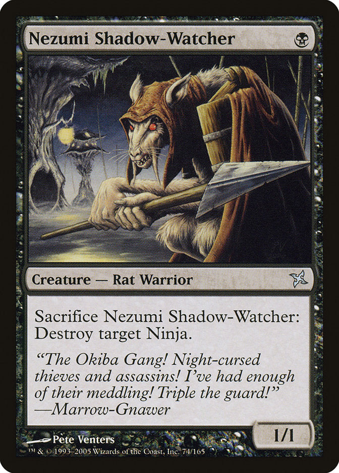 Nezumi Shadow-Watcher [Betrayers of Kamigawa] | Pegasus Games WI