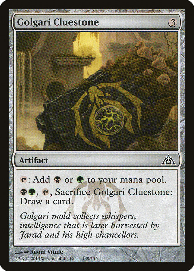 Golgari Cluestone [Dragon's Maze] | Pegasus Games WI