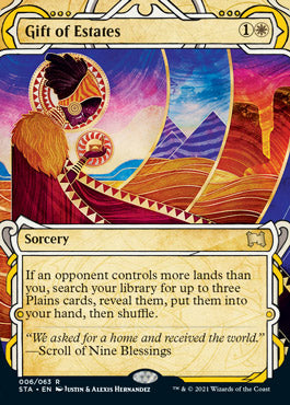 Gift of Estates [Strixhaven: School of Mages Mystical Archive] | Pegasus Games WI