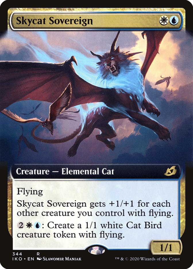 Skycat Sovereign (Extended Art) [Ikoria: Lair of Behemoths] | Pegasus Games WI