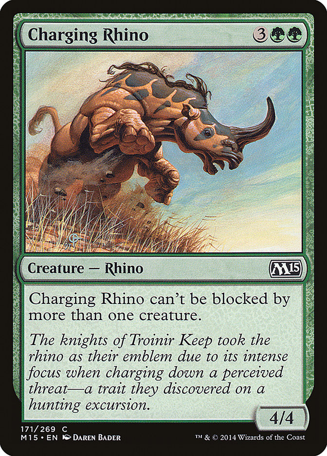 Charging Rhino [Magic 2015] | Pegasus Games WI