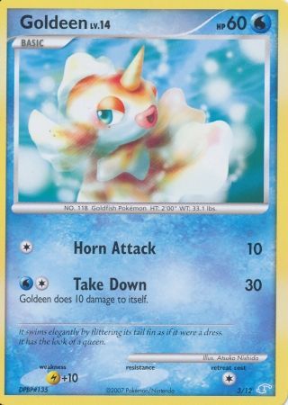 Goldeen (3/12) [Diamond & Pearl: Trainer Kit - Manaphy] | Pegasus Games WI