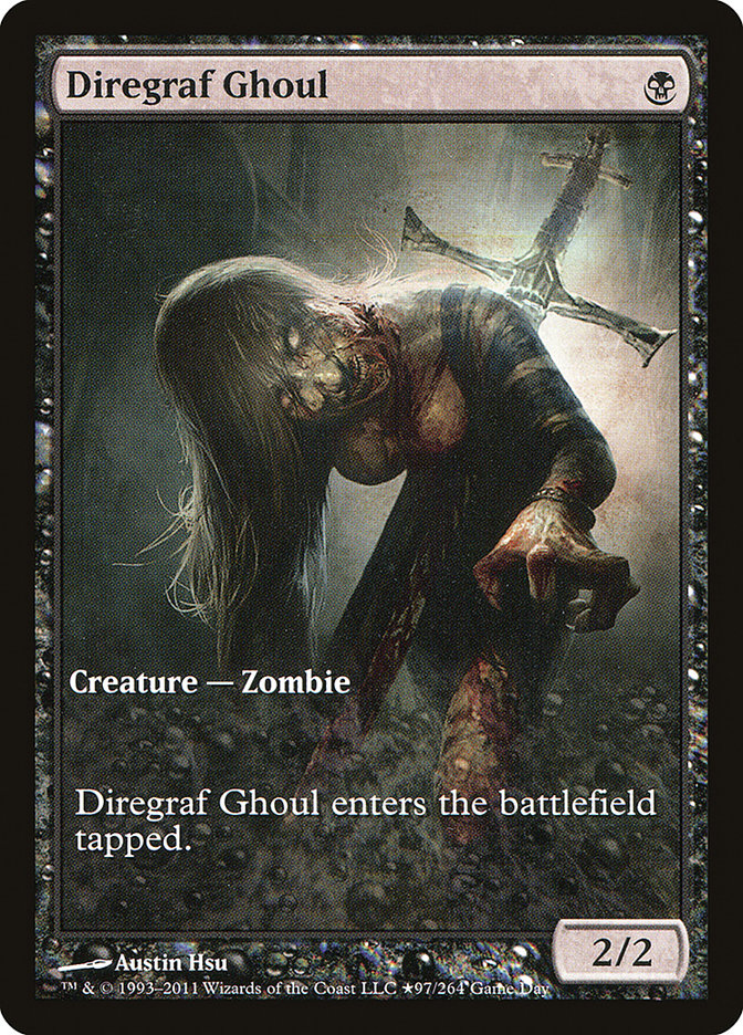 Diregraf Ghoul (Game Day) [Innistrad Promos] | Pegasus Games WI