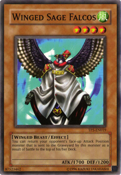 Winged Sage Falcos [TP5-EN019] Common | Pegasus Games WI