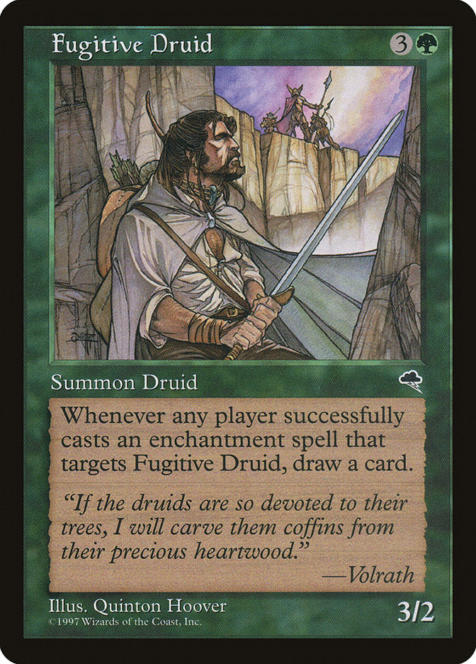 Fugitive Druid [Tempest] | Pegasus Games WI