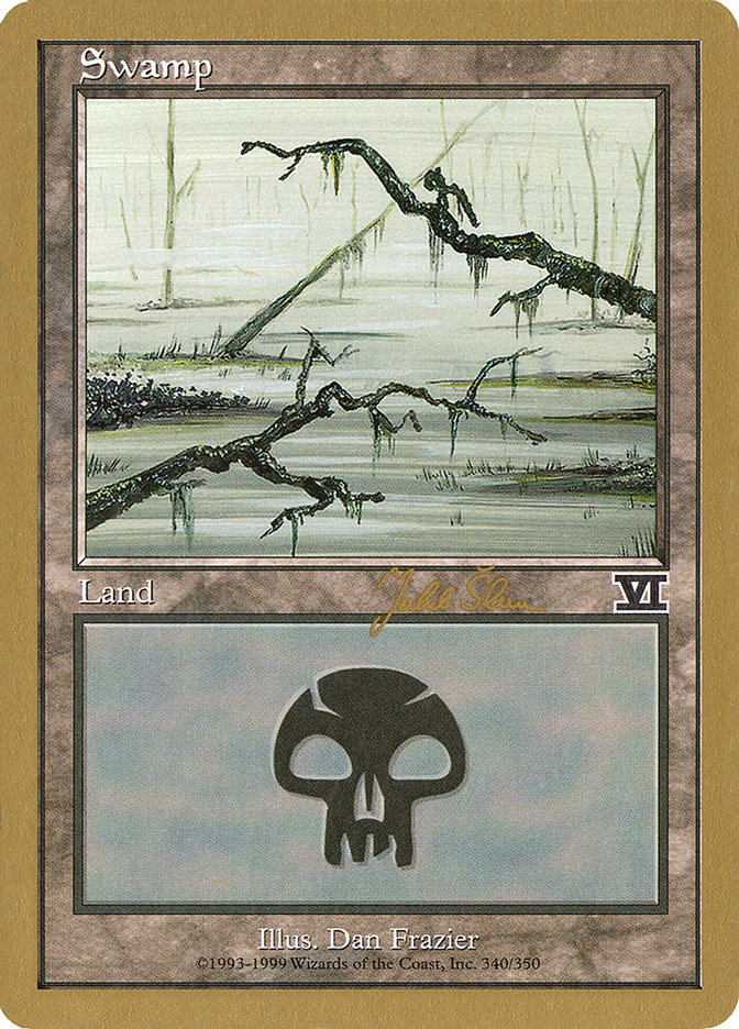 Swamp (js340b) (Jakub Slemr) [World Championship Decks 1999] | Pegasus Games WI