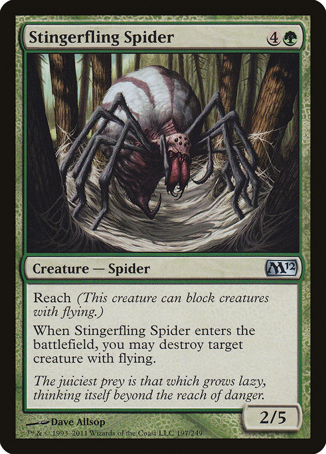 Stingerfling Spider [Magic 2012] | Pegasus Games WI