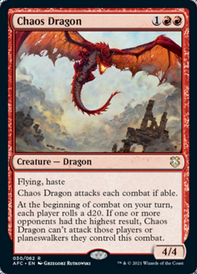 Chaos Dragon [Dungeons & Dragons: Adventures in the Forgotten Realms Commander] | Pegasus Games WI