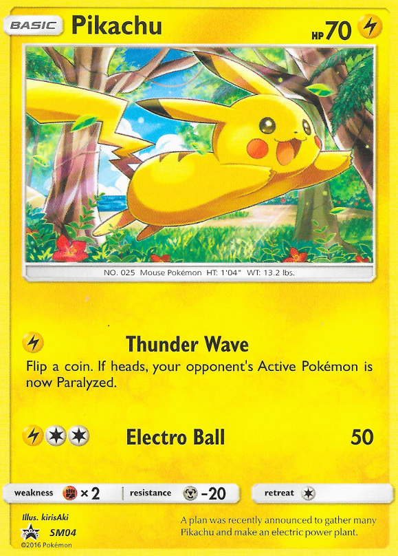 Pikachu (SM04) [Sun & Moon: Black Star Promos] | Pegasus Games WI