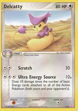 Delcatty (3/10) [EX: Trainer Kit - Latias] | Pegasus Games WI