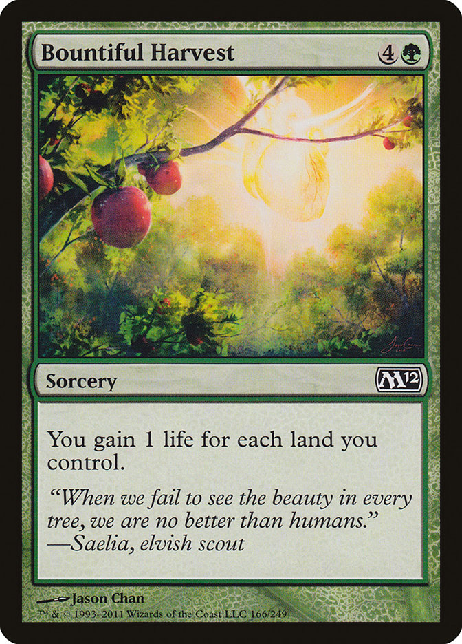 Bountiful Harvest [Magic 2012] | Pegasus Games WI